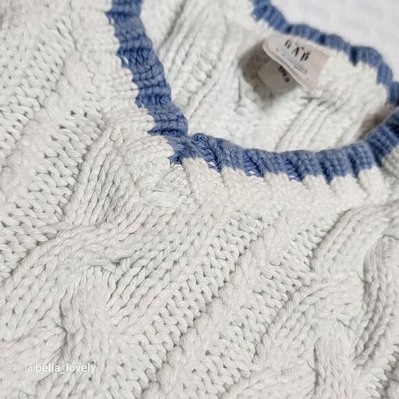 🏖 3-6 Months Adorable Bay Infant Knitted Sweater Vest Baby Gap - Picture 6 of 6